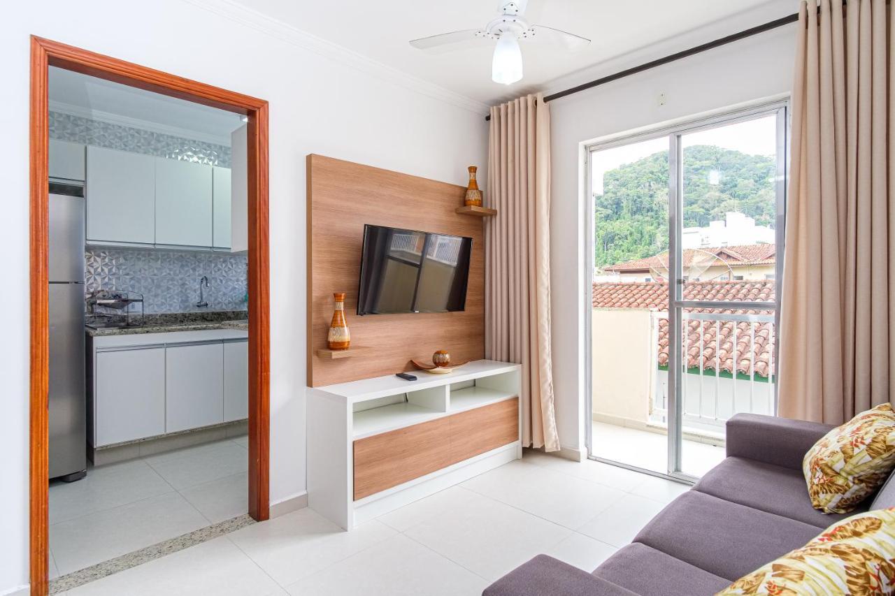 Apartamento A 100 Metros Da Praia - 01 Dormitorio - Edificio Agua Viva Ubatuba Buitenkant foto