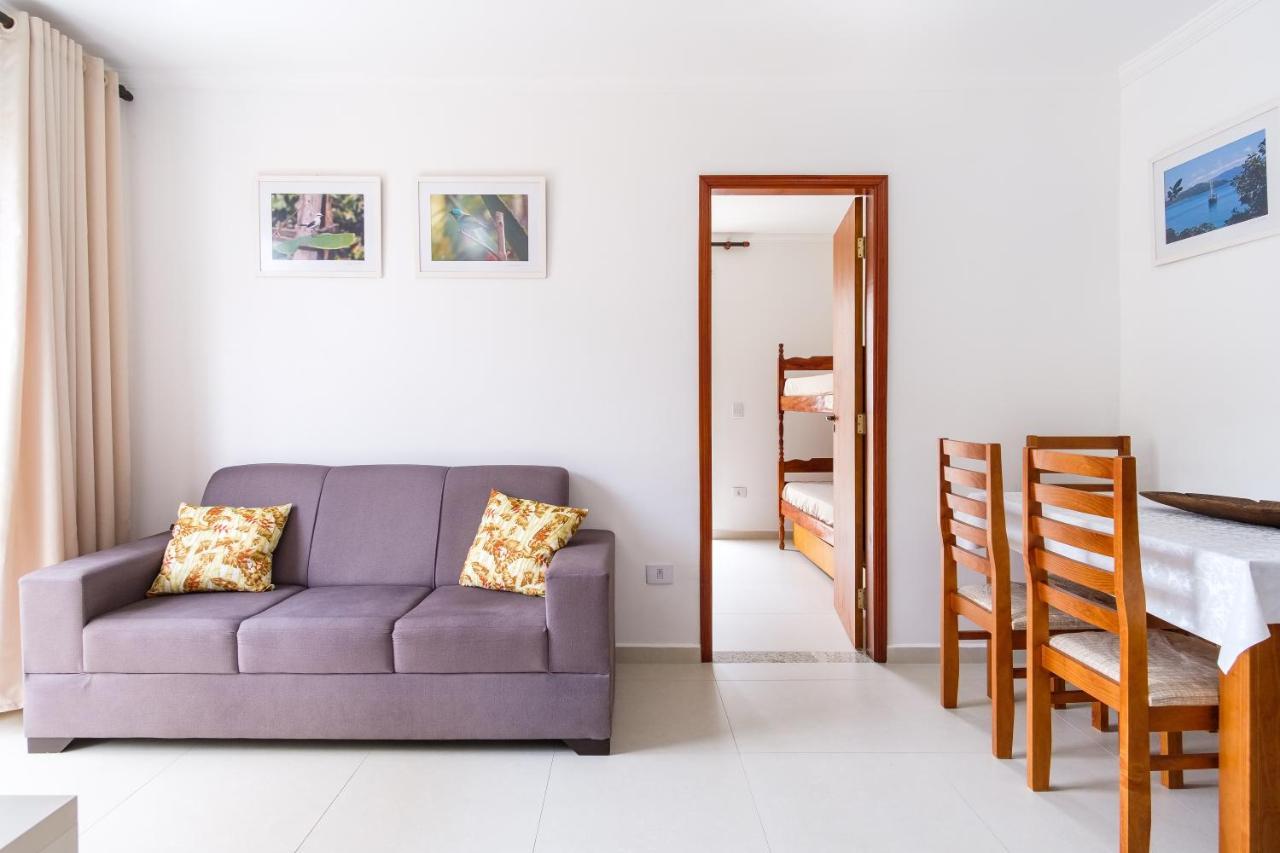 Apartamento A 100 Metros Da Praia - 01 Dormitorio - Edificio Agua Viva Ubatuba Buitenkant foto