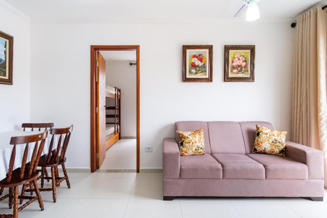 Apartamento A 100 Metros Da Praia - 01 Dormitorio - Edificio Agua Viva Ubatuba Buitenkant foto